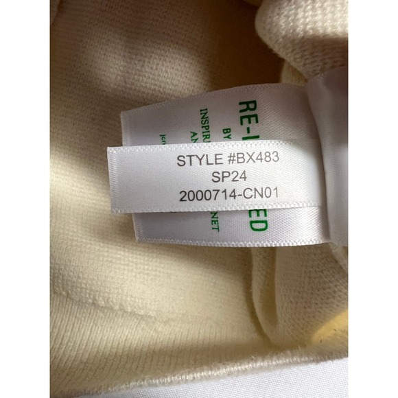 J. Crew Cream Gold V Neck Button Up Cropped Sweater Vest Womens M Old Money - Picture 12 of 15